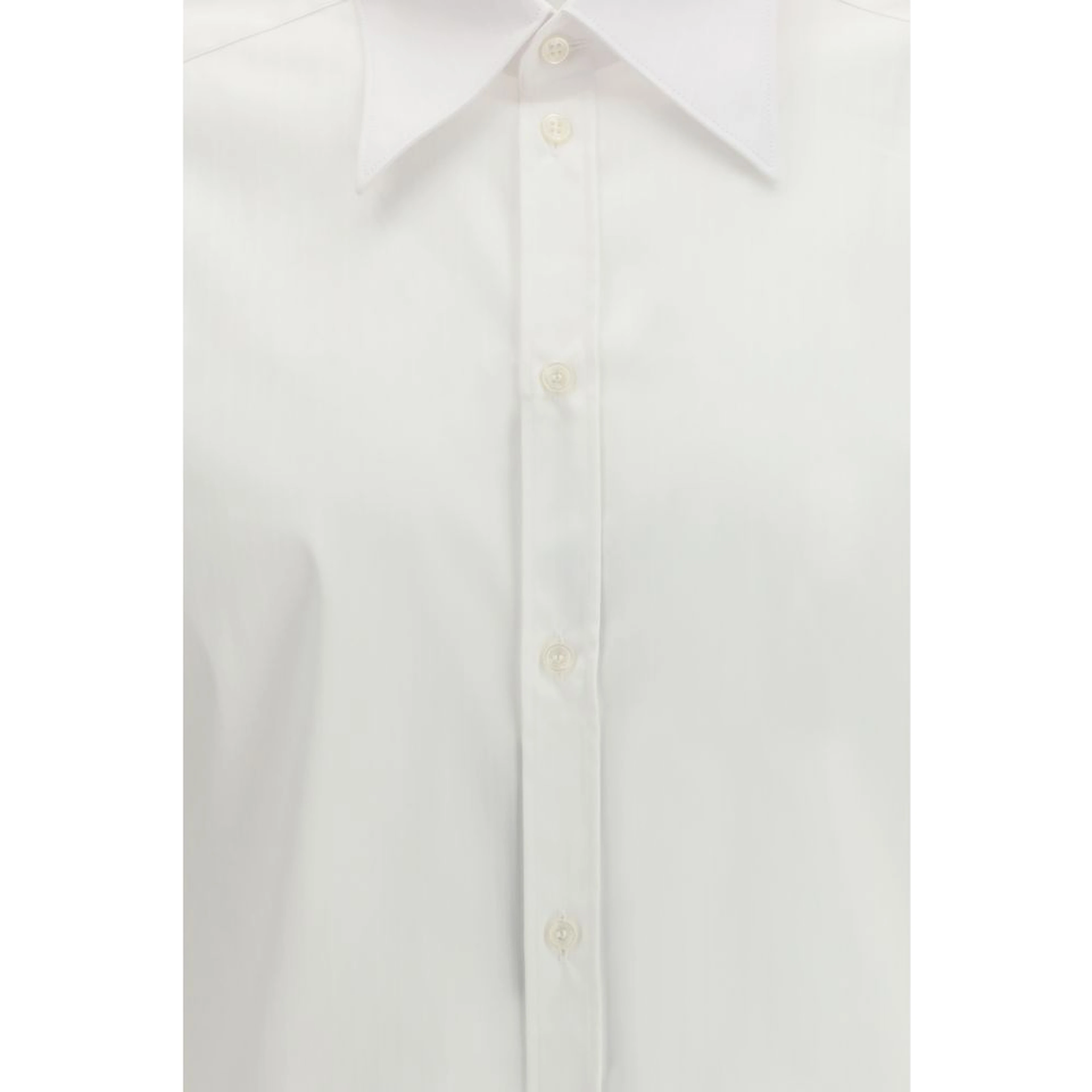 White Alpaca Vicugna Pacos Dress Shirt