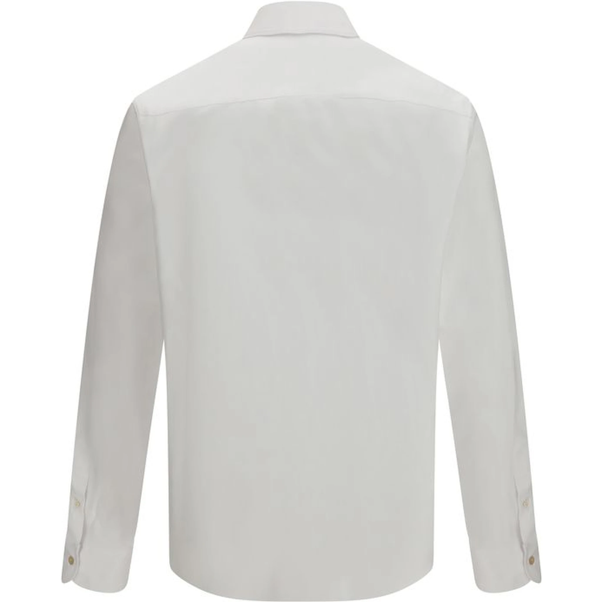 White Cotton Dress Shirt