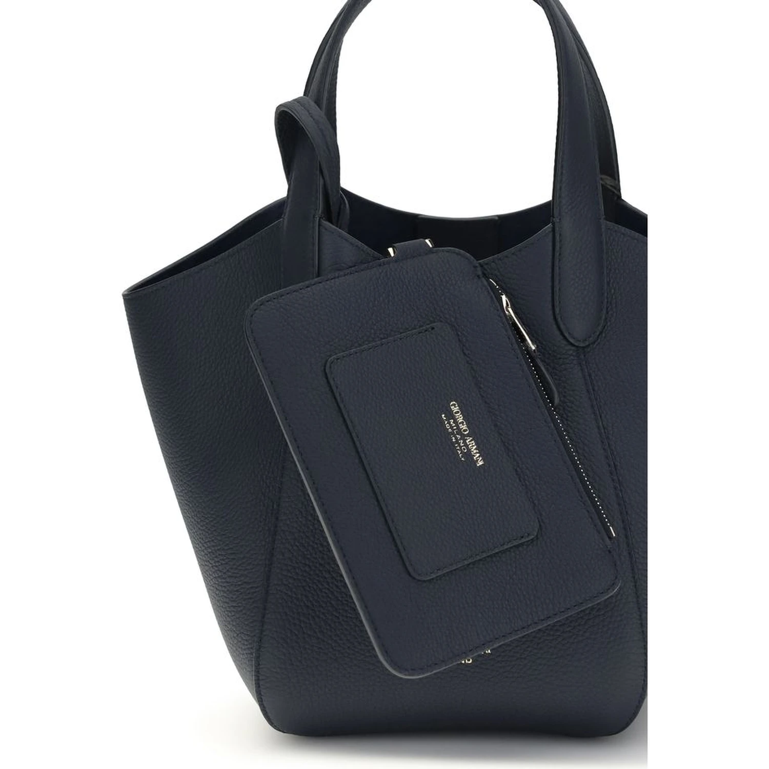 Blue Calf Leather Bos Taurus Handbag