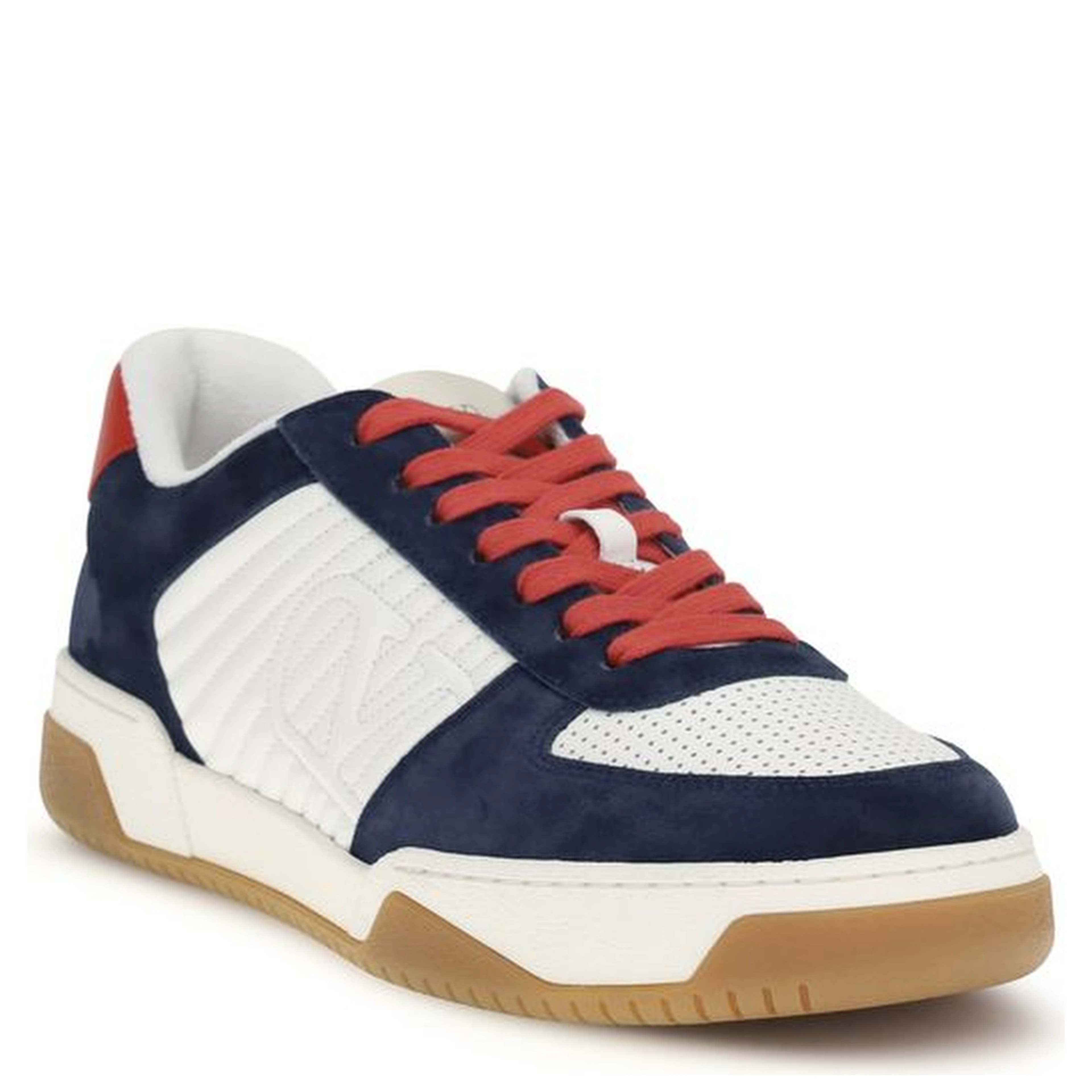Black Calf Leather Bos Taurus Athletic Sneakers