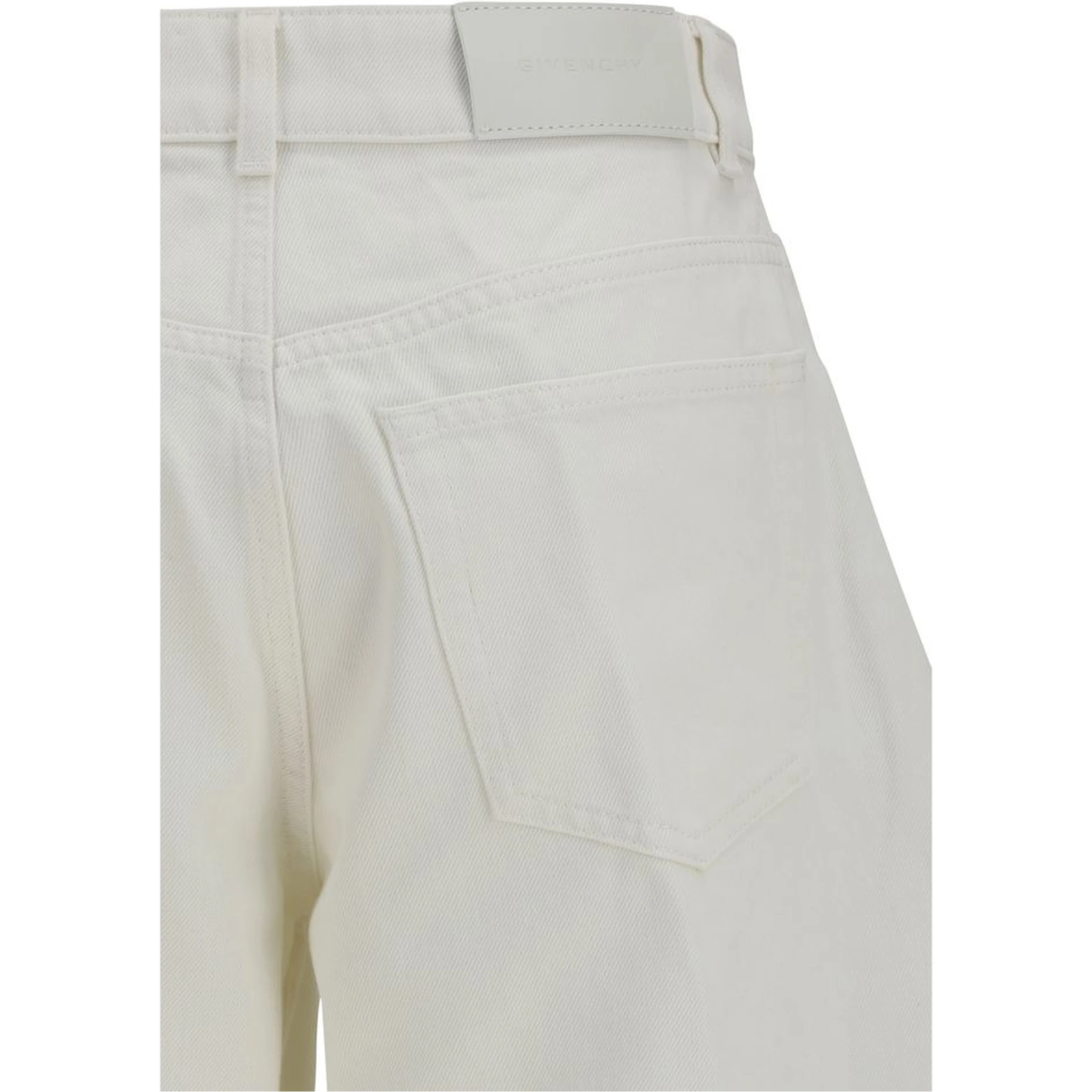 White Cotton Jeans Denim