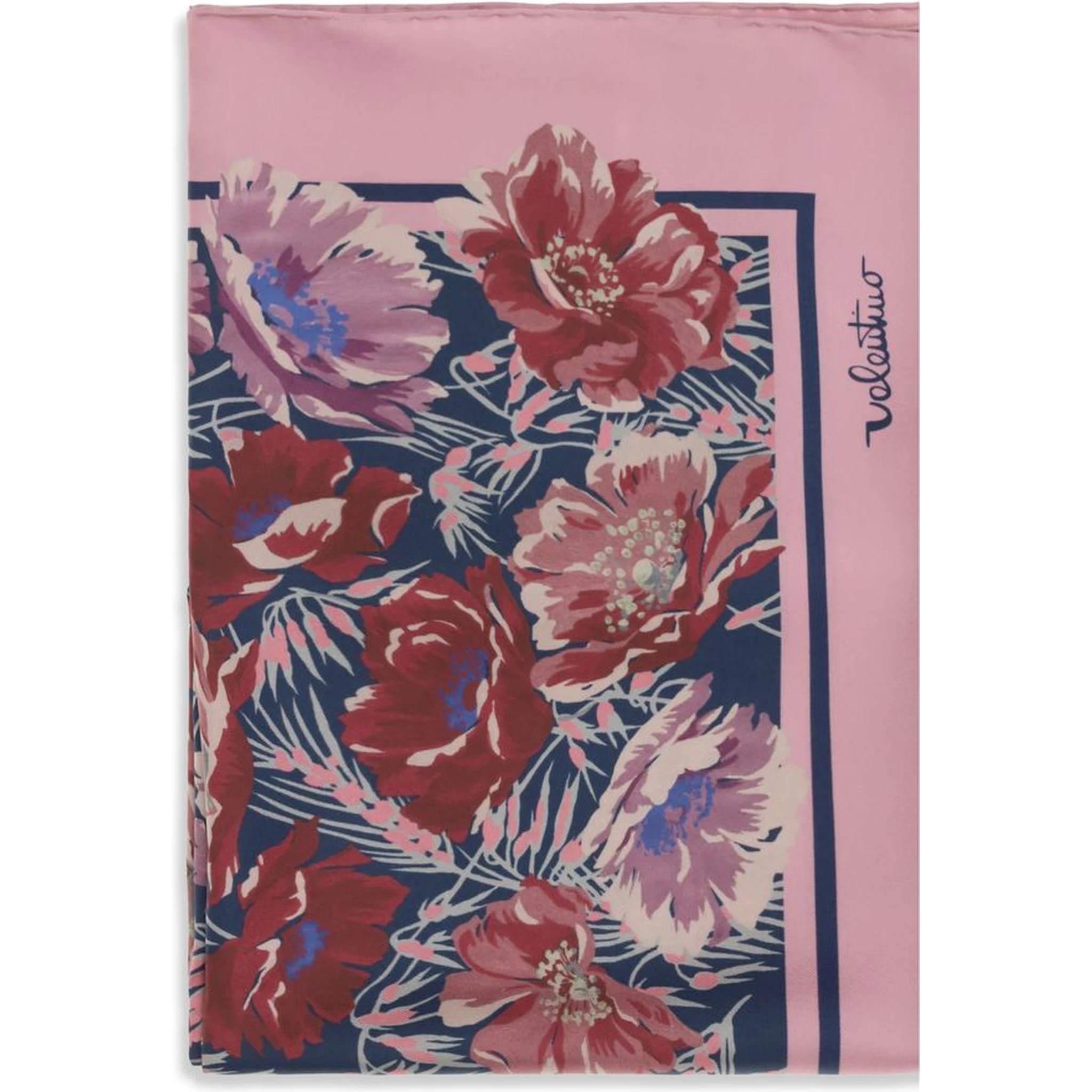 Multicolor Silk Scarf