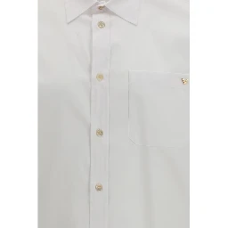 White Cotton Dress Shirt