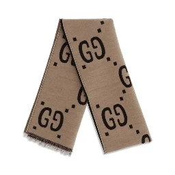 Brown Silk Scarf