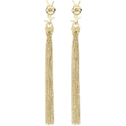 Gold Brass Earrings