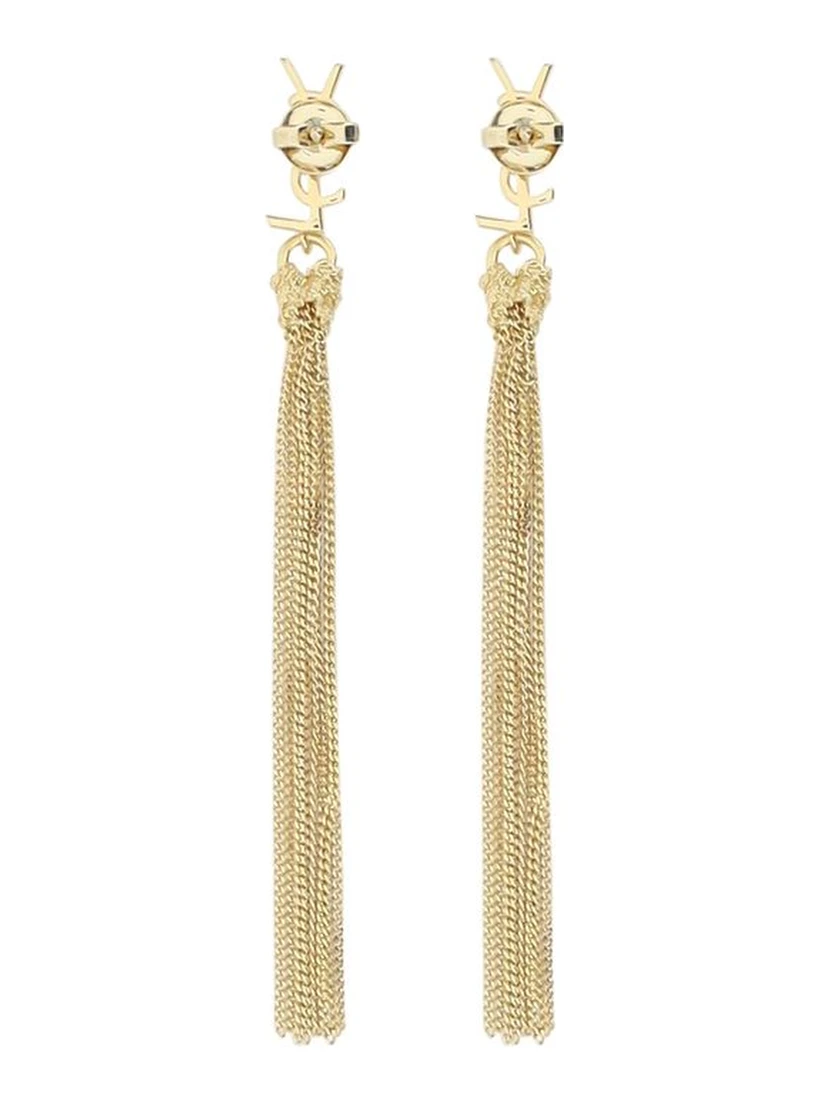 Gold Brass Earrings