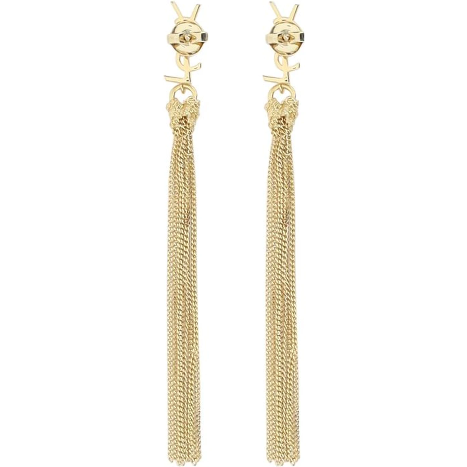 Gold Brass Earrings