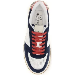 Black Calf Leather Bos Taurus Athletic Sneakers