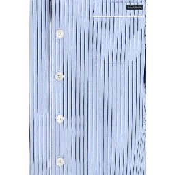 Blue Cotton Shortsleeve Shirt