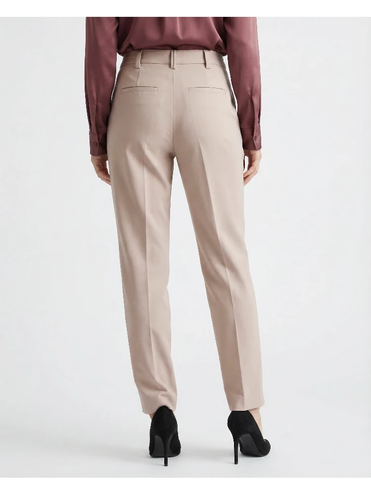 Beige Cotton Dress Pants alternative