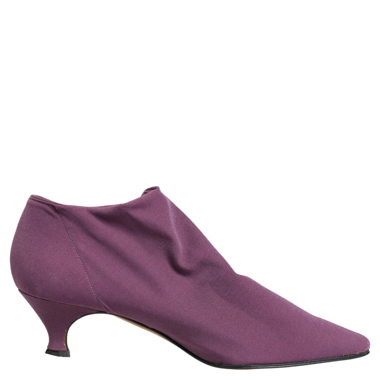 Shoes Purple Suede Ankle Boots Shoes