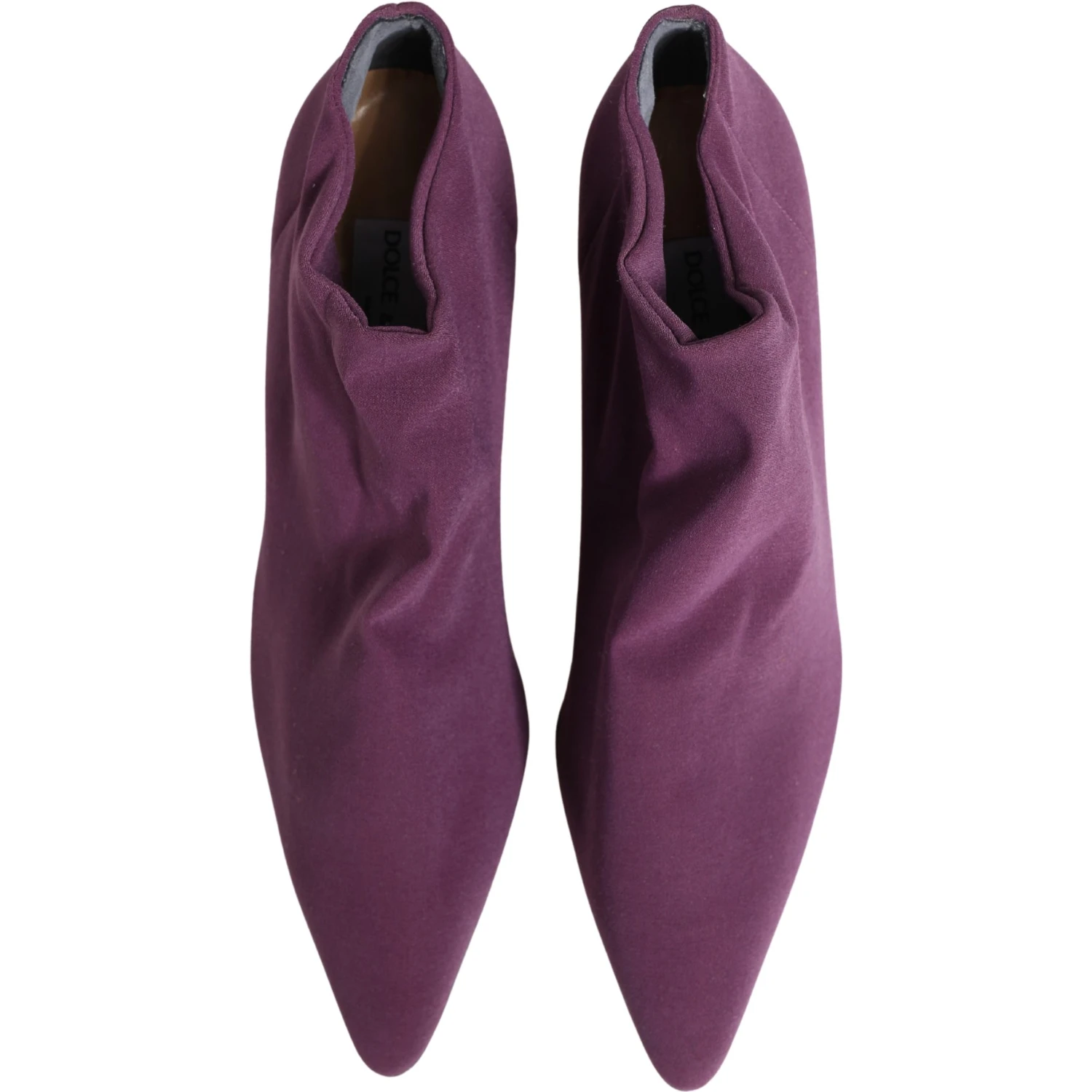 Shoes Purple Suede Ankle Boots Shoes