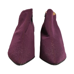 Purple Suede AnkleBoots Shoes