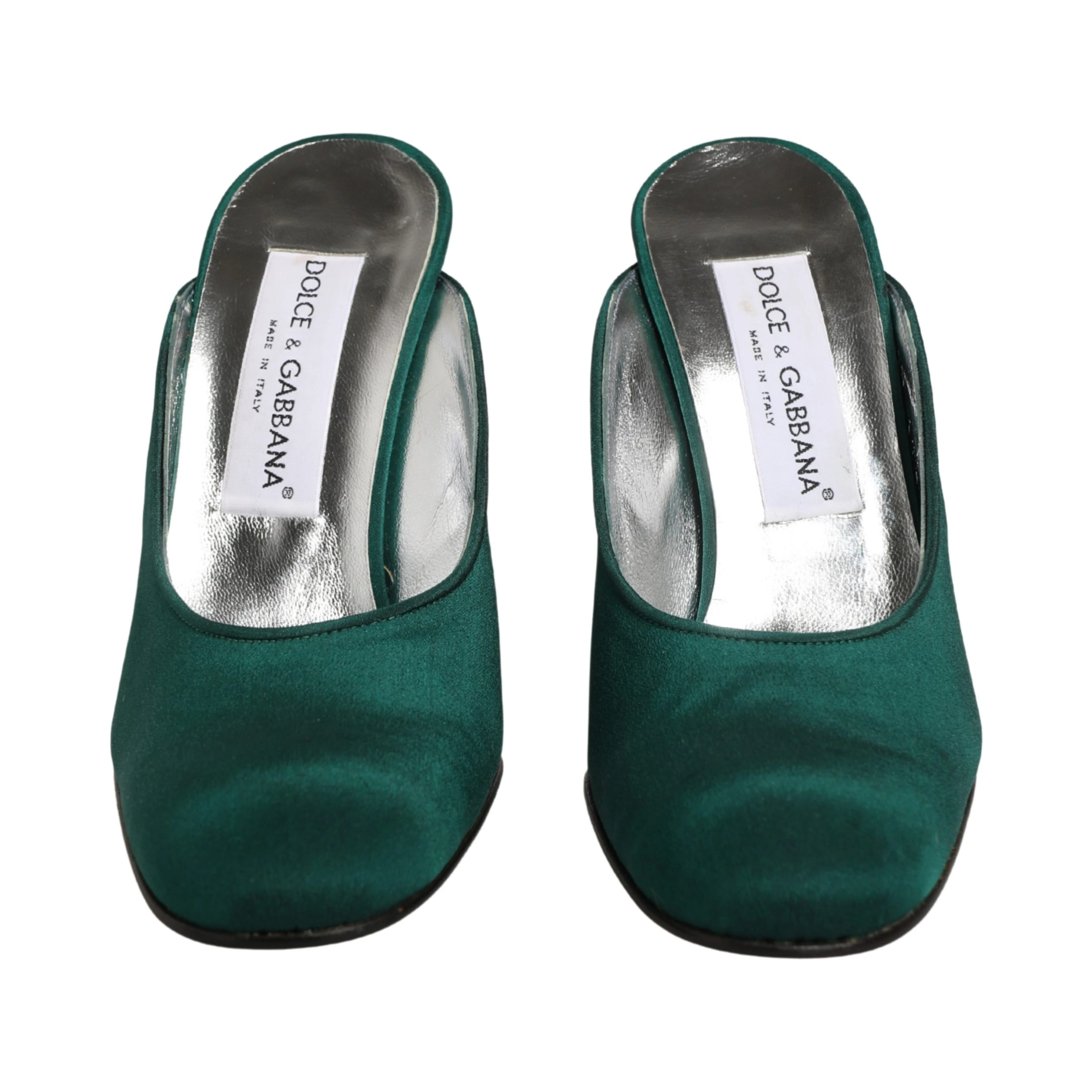 Green Suede Leather High Heel Pumps Shoes