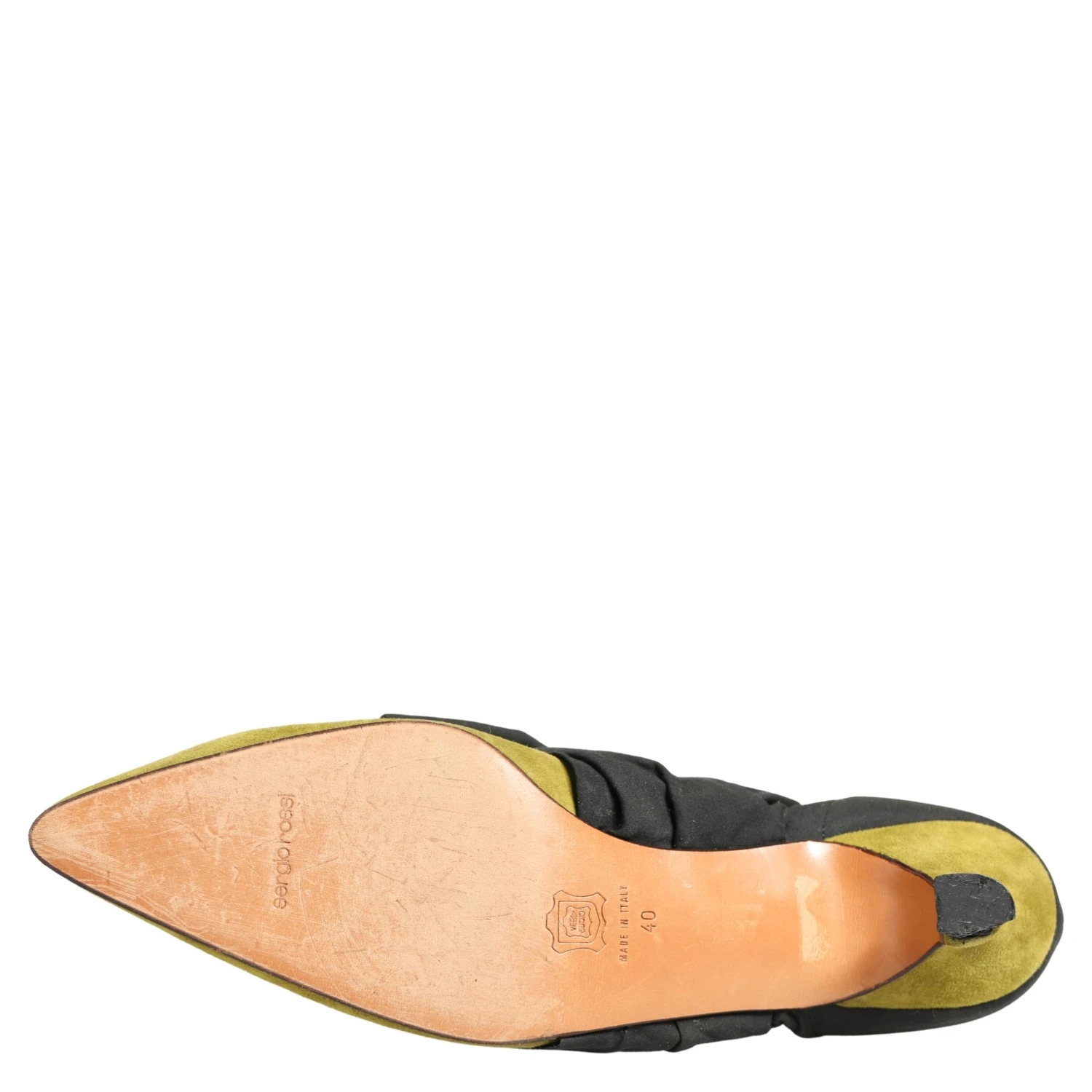 Black Yellow Suede Boots Shoes