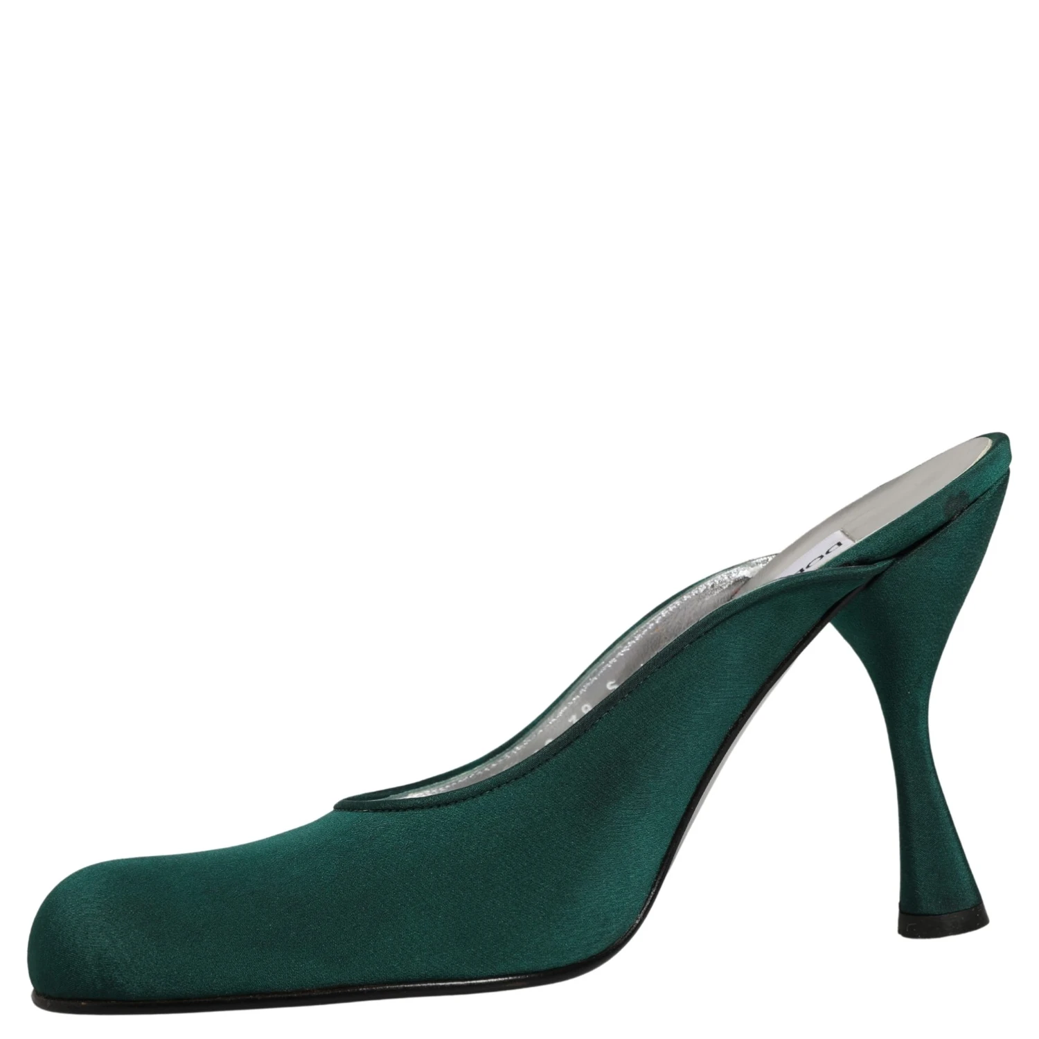 Green Suede Leather High Heel Pumps Shoes