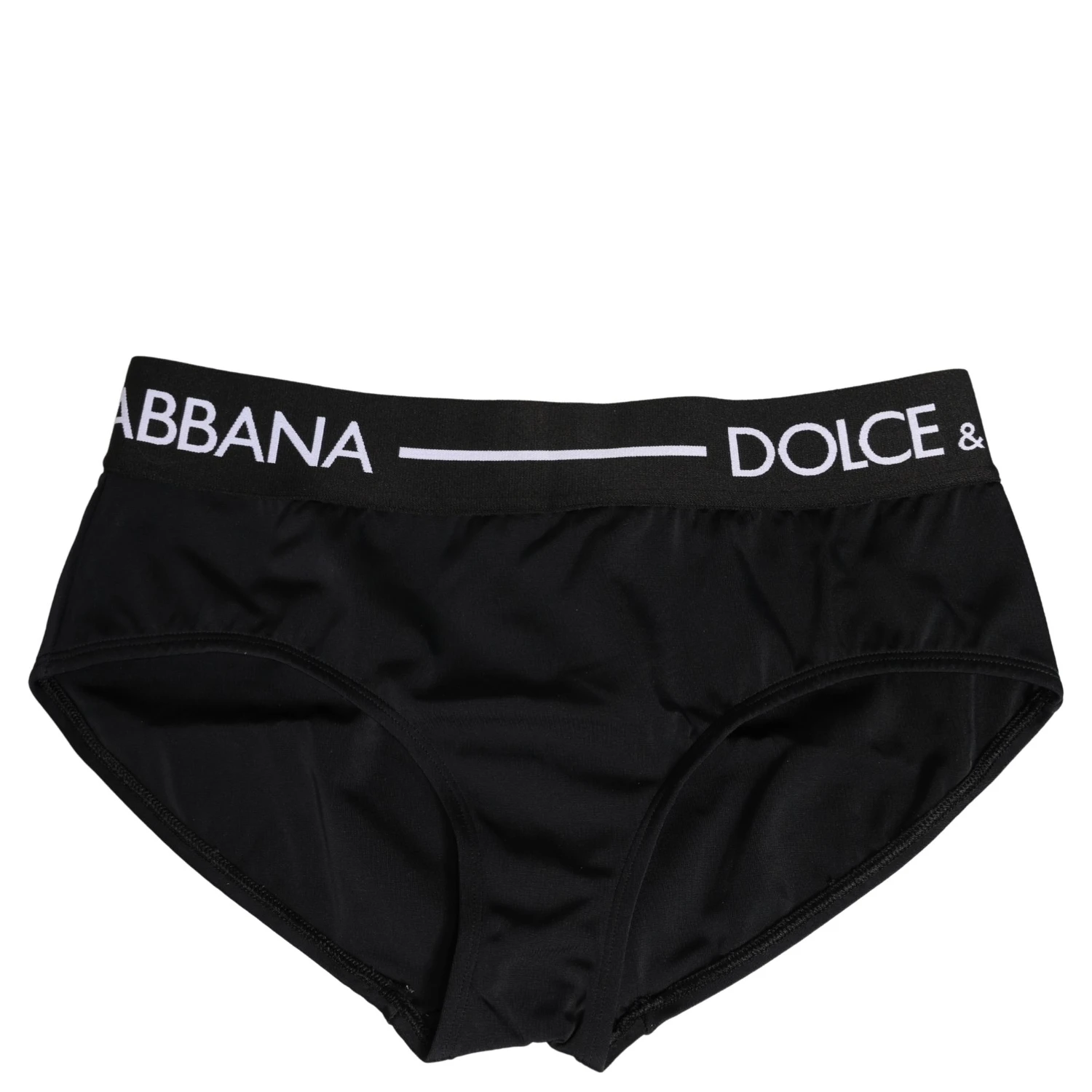 Black Nylon Stretch Coulotte Panty Underwear