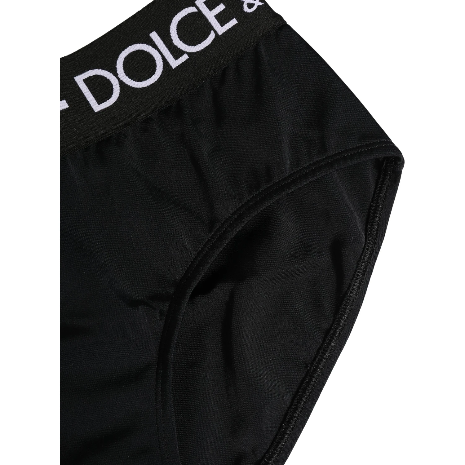 Black Nylon Stretch Coulotte Panty Underwear