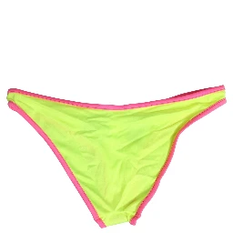 Yellow Pink Nylon Bottom Beachwear Bikini Underwear