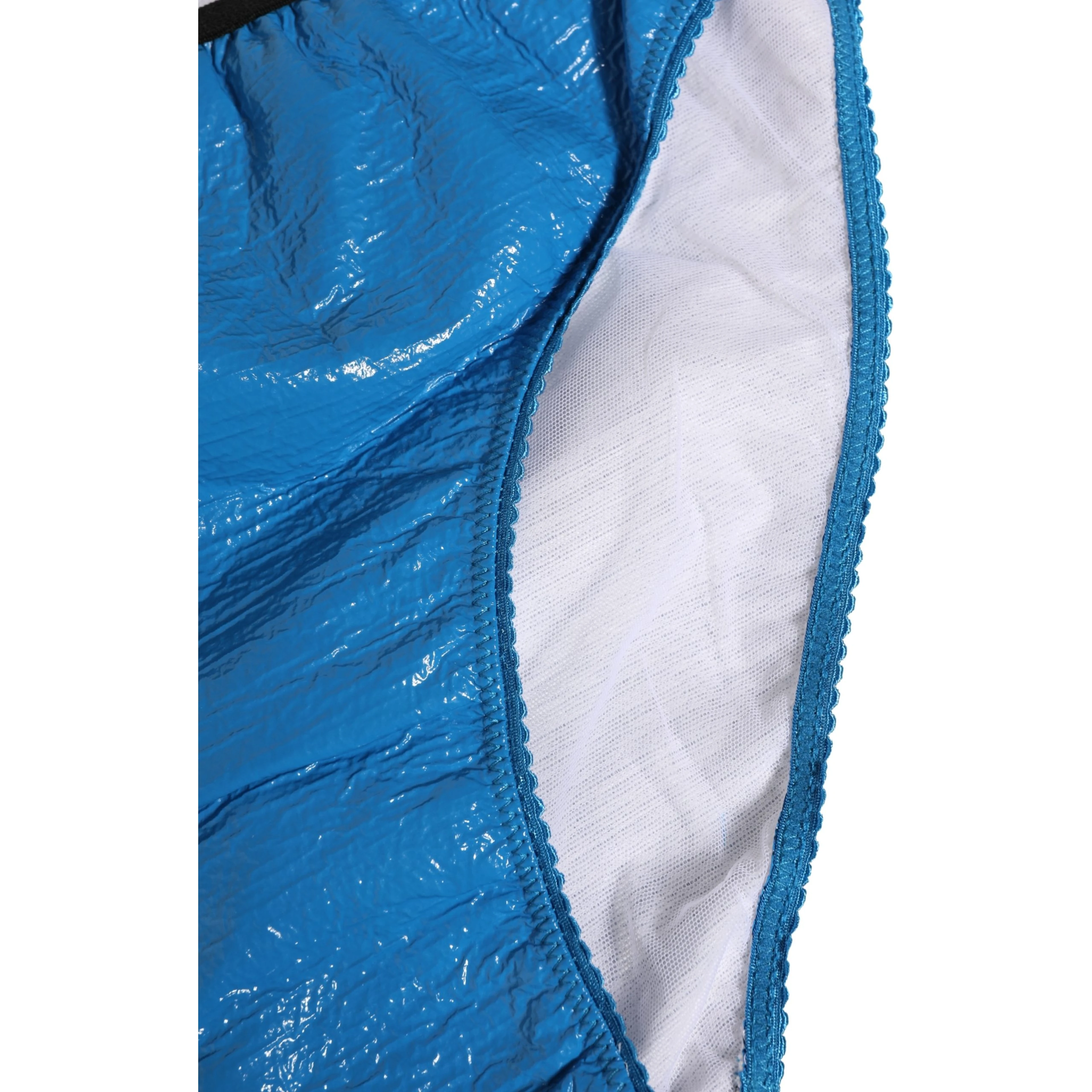 Blue Logo Waistband High Waist Brief Underwear