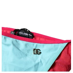 Multicolor Logo Swimsuit Bikini Bottom Swimwear