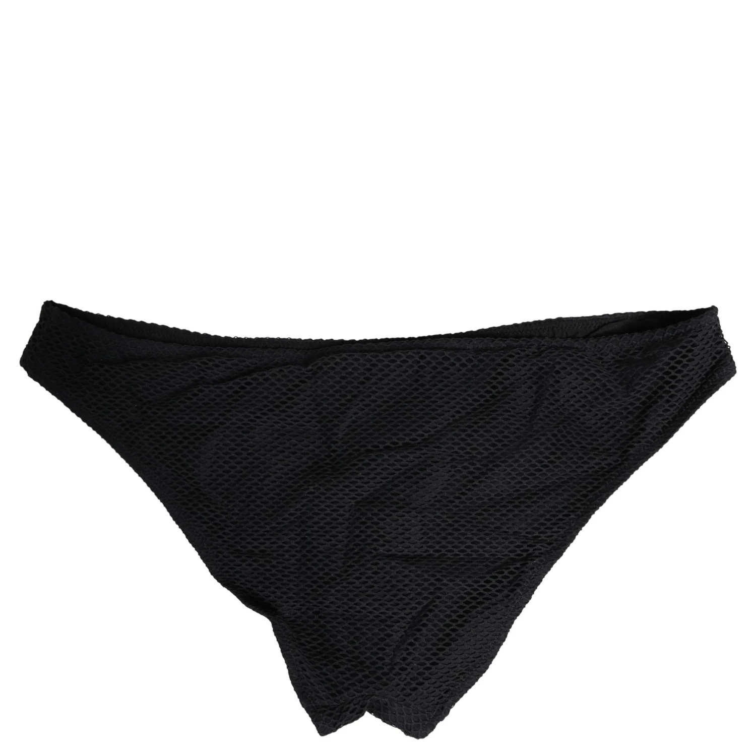 Black Nylon DG Logo Plaque Regular Brief Underwear