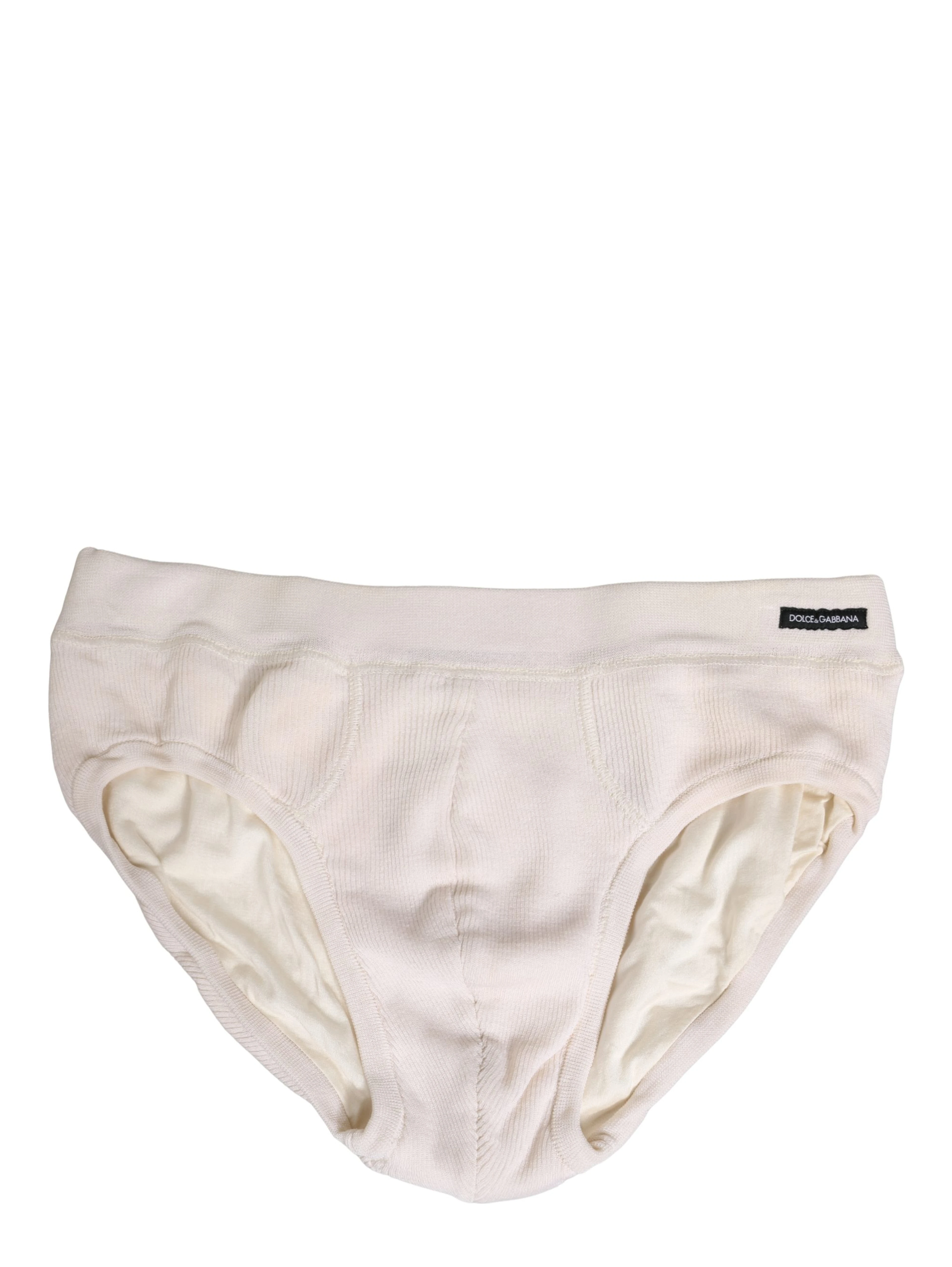Off White Logo Silk Men Briefs Underwear