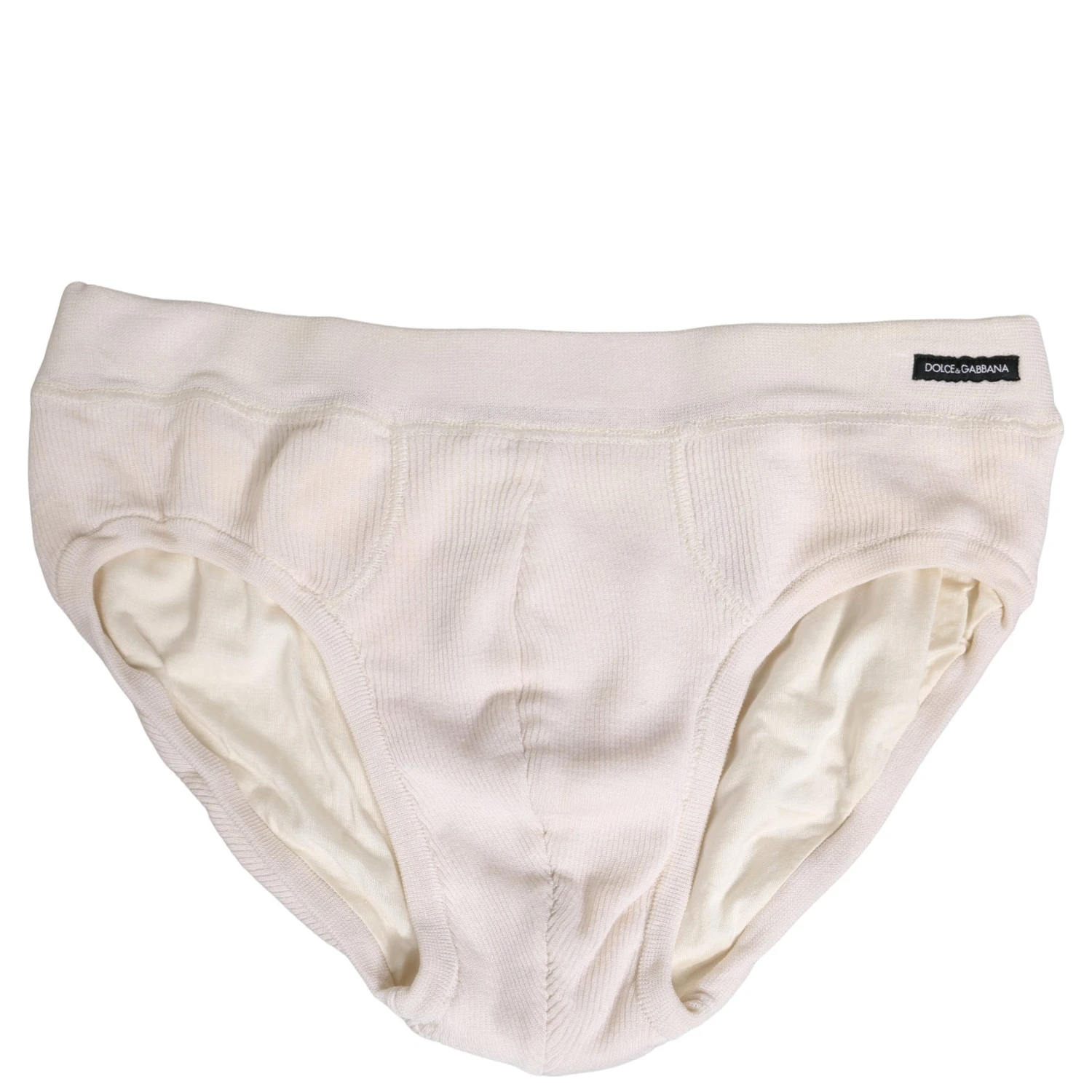 Off White Logo Silk Men Briefs Underwear