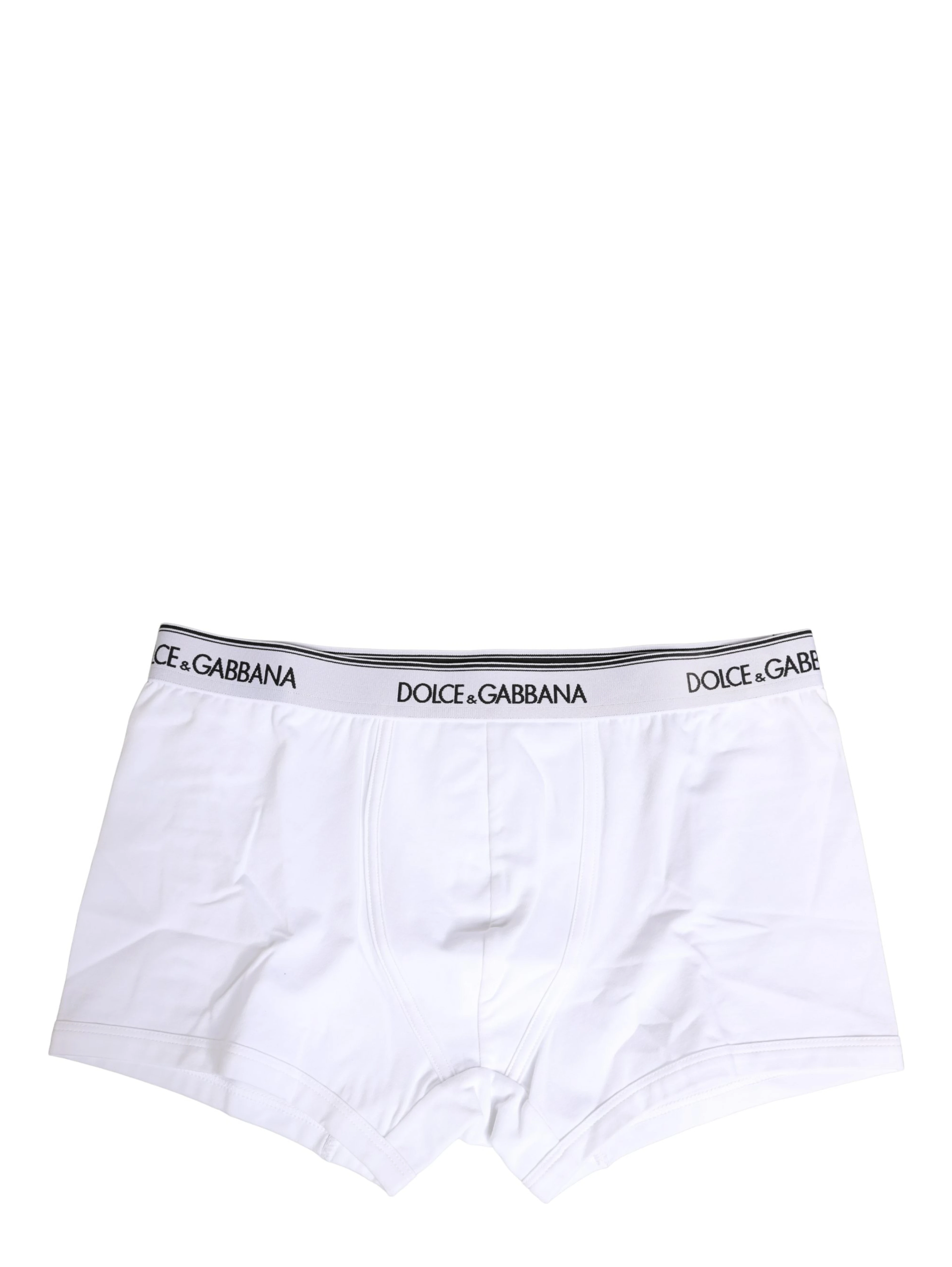 White Logo Waistband Cotton Boxer Underwear