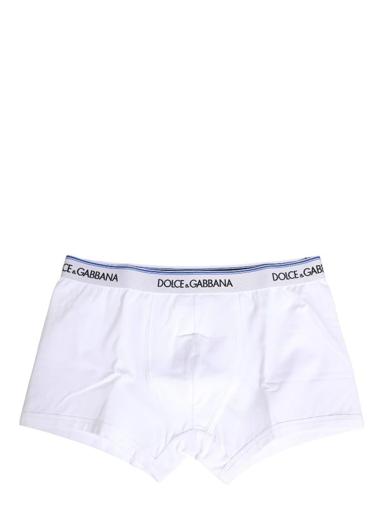 White Logo Waistband Regular Boxer Underwear