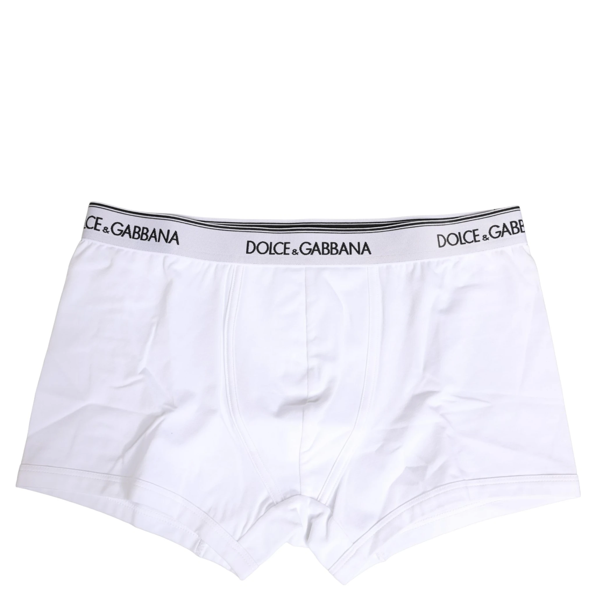 White Logo Waistband Cotton Boxer Underwear