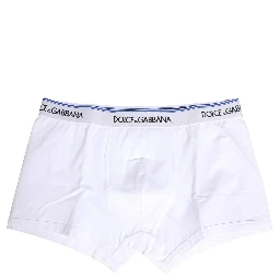 White Logo Waistband Regular Boxer Underwear