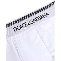 White Logo Waistband Cotton Boxer Underwear