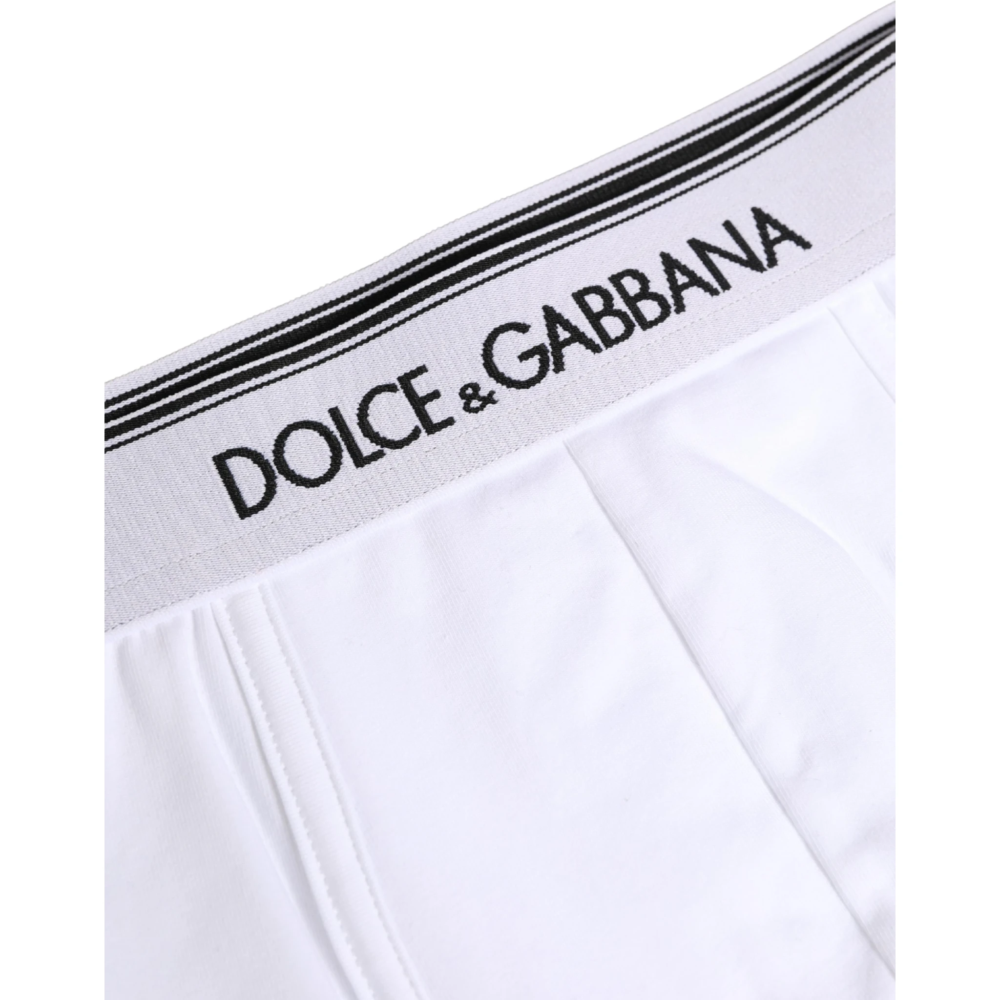 White Logo Waistband Cotton Boxer Underwear