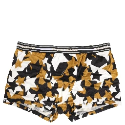 Multicolor Stars Print Regular Boxer Underwear