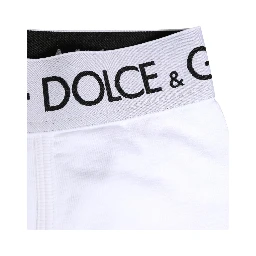 White Logo Waistband Regular Boxer Underwear
