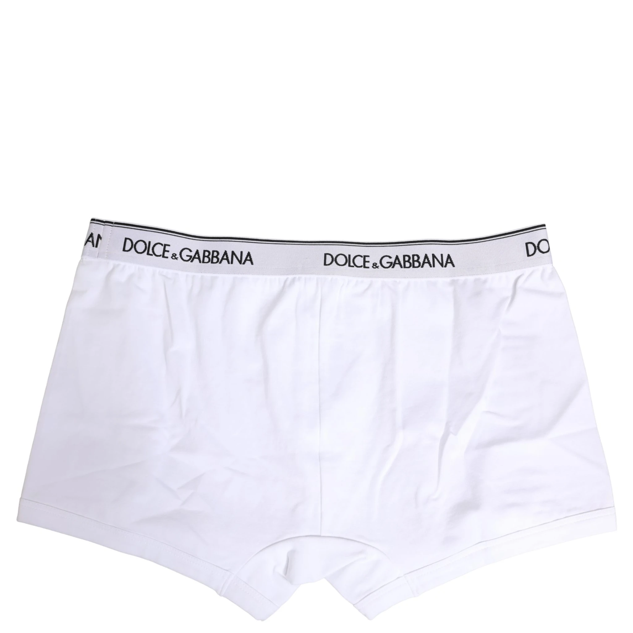White Logo Waistband Cotton Boxer Underwear