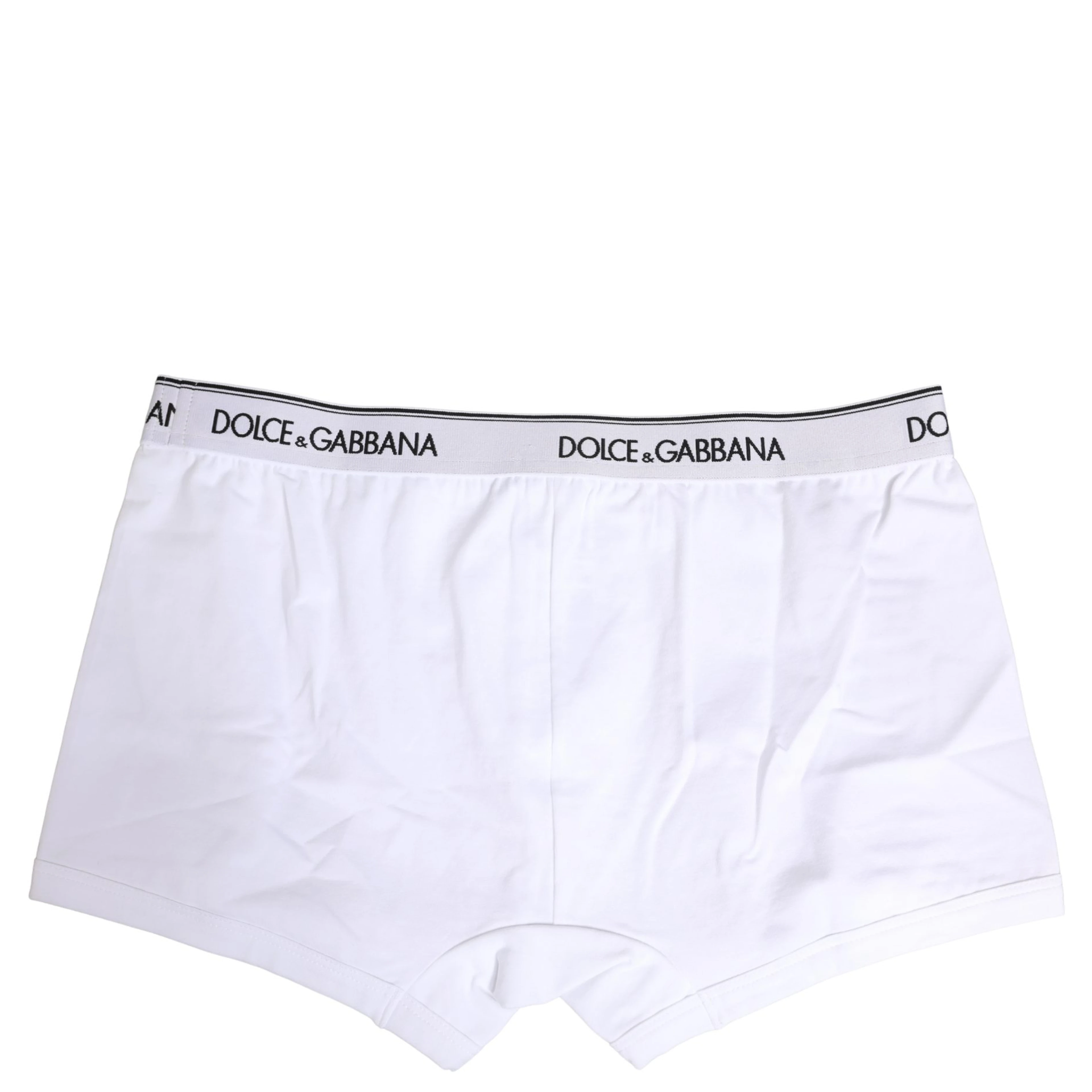 White Logo Waistband Cotton Boxer Underwear