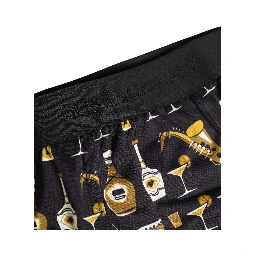 Black Jazz Cocktail Men Brando Brief Underwear