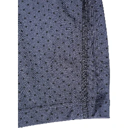 Dark Blue Polka Dots Men Bike Shorts Underwear