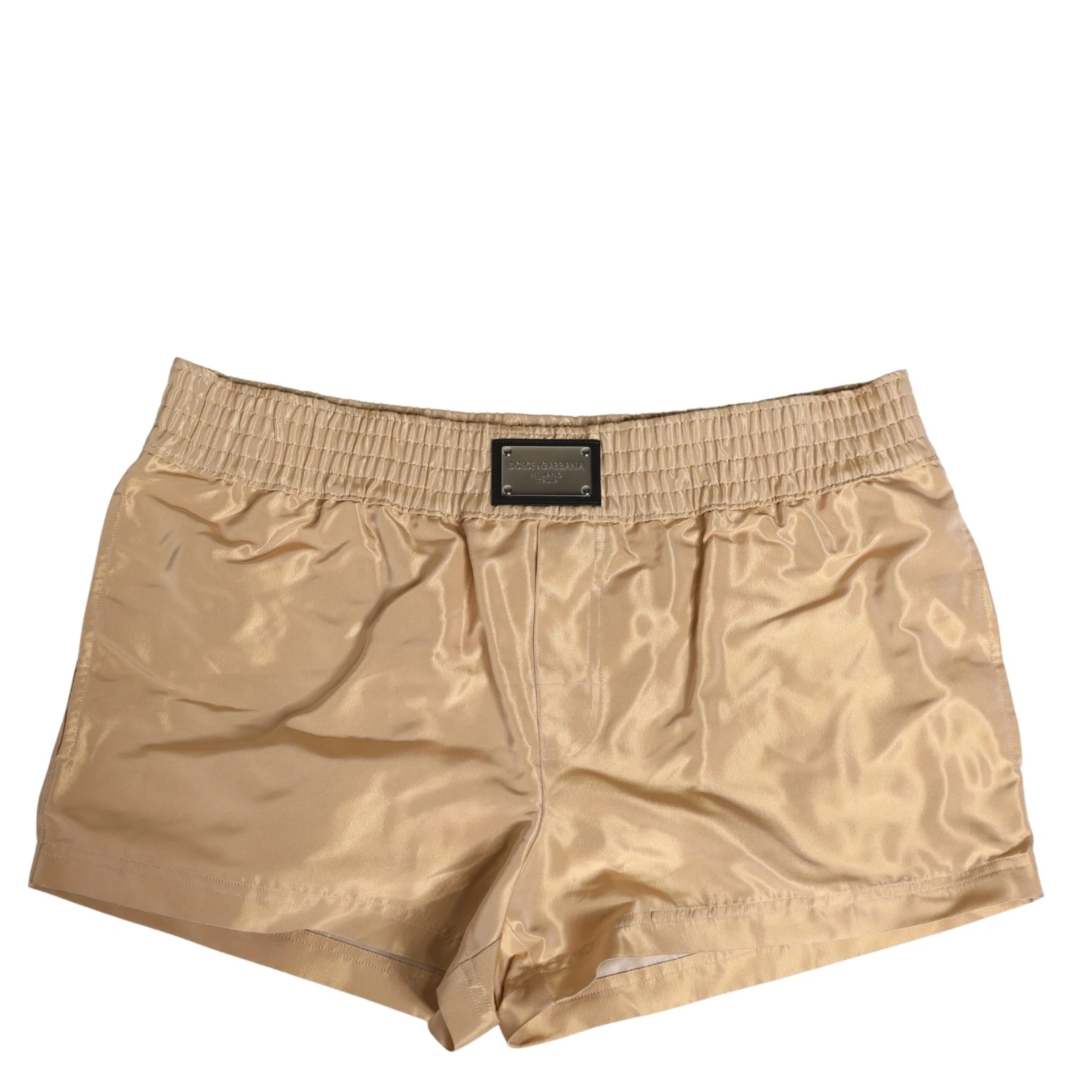 Beige Polyester Men Boxer Shorts Underwear