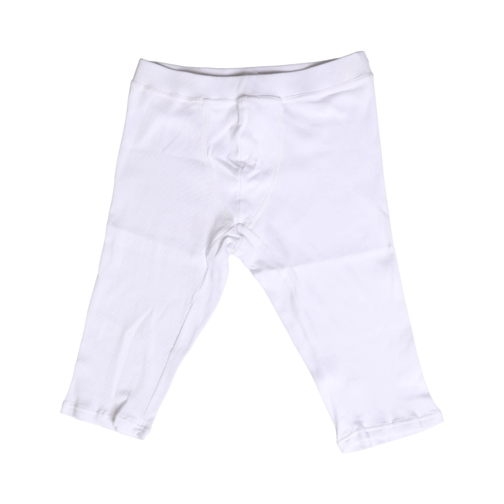White Cotton Short Johns Men Pants Underwear