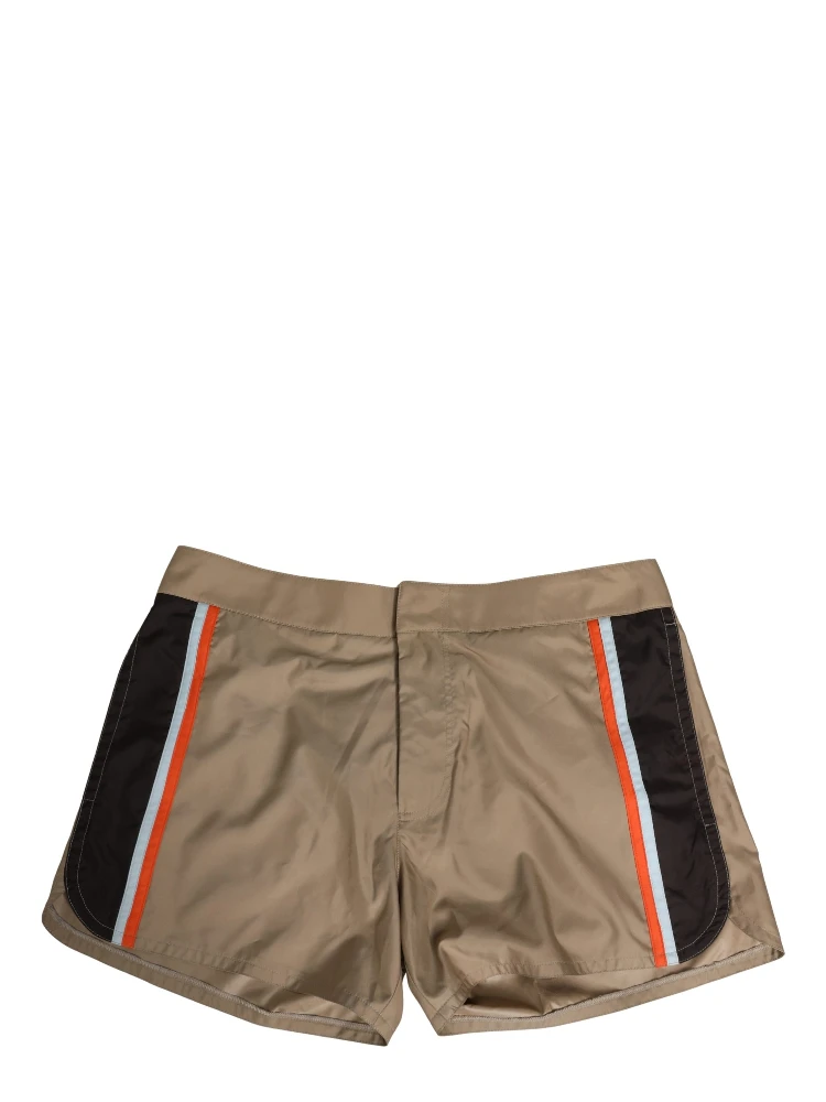 Brown Cotton Blend Mid Length Boxer Underwear alternative