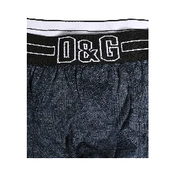 Dark Blue Logo Cotton Regular Boxer Underwear