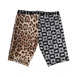 Multicolor Patterned Cycling Bike Shorts Underwear
