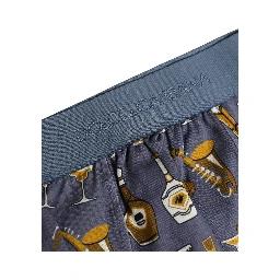 Gray Jazz Cocktail Men Brando Brief Underwear