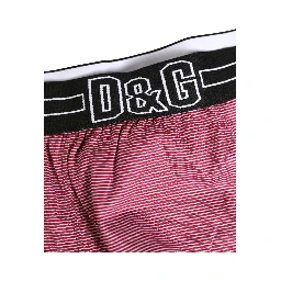 Pink D&G Logo Cotton Regular Boxer Underwear