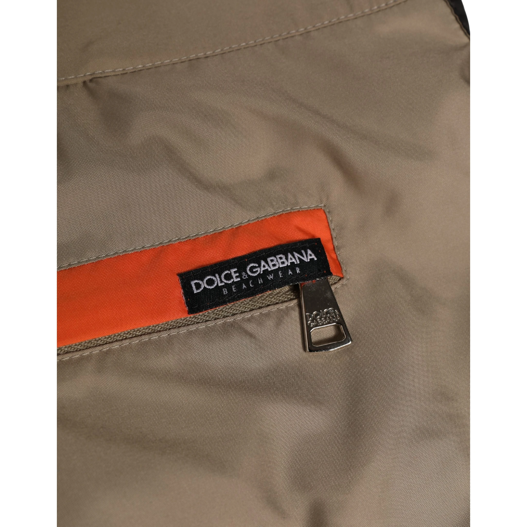 Brown Cotton Blend Mid Length Boxer Underwear