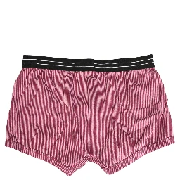 Pink D&G Logo Cotton Regular Boxer Underwear