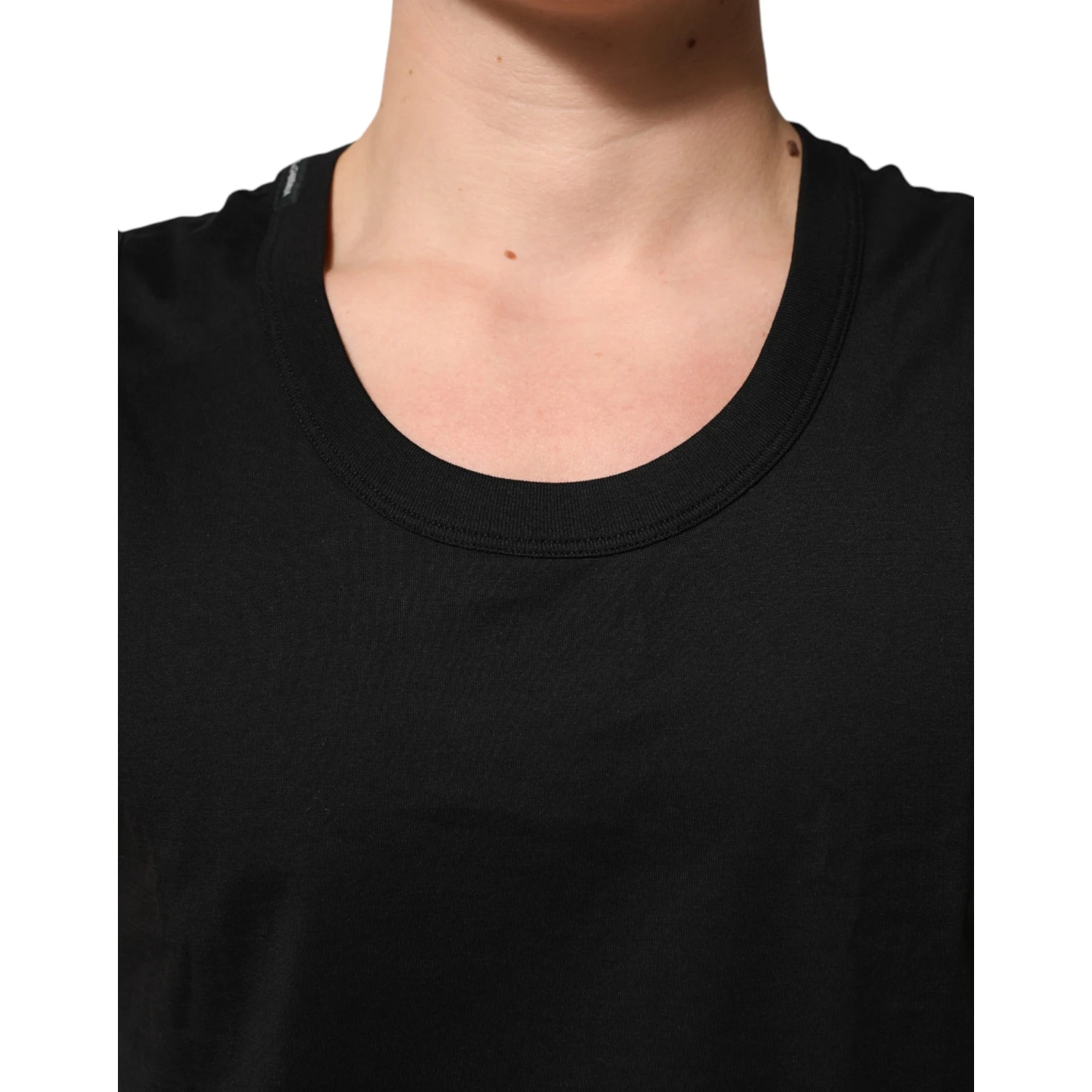 Black Cotton Sleeveless Men Tank Top T-shirt